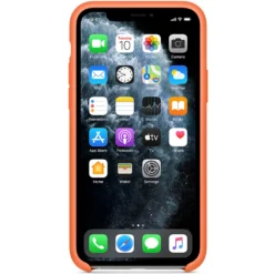 Apple IPhone 11 Pro Hülle - Silikon - Apple Backcover - Orange -Elektronikpunkt 00d28cadb3403c49892b931440f56f2b