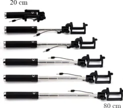 Selfie Stick Stativ Erweiterbar Selfiestick Fernbedienung Einbeinstativ Hand Monopod Einbeinstativ Halter Self IOS Android Smartphone Stab 78cm Retoo -Elektronikpunkt 01296a50ae040b7d5de6e454bcc45282