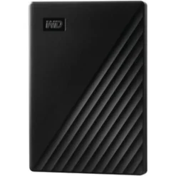 WD My Passport Tragbar Festplatte - Extern - 2 TB - Schwarz - USB 3.2 - 256-bit Verschlüsselungsstandard