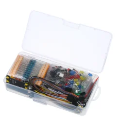 830 Breadboard Set Elektronik Komponenten Starter DIY Kit Mit Kunststoffbox Kompatibel Mit Arduino UNO R3 Komponentenpaket