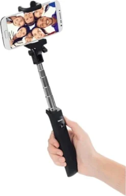Hama Fun 70 Bluetooth Selfiestick Schwarz