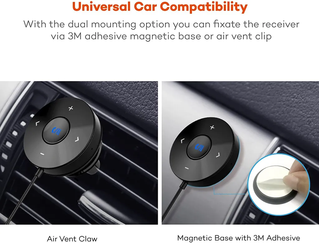 Bluetooth Transmitter, Auto Bluetooth Radio Adapter Freisprecheinrichtung KFZ MP3 Player Kit Mit QC3.0 Schnellladung, Unterstützungs TF Karte AUX Ausgang, Siri Google, 5 Bluetooth Transmitter, Auto Bluetooth Radio Adapter Freisprecheinrichtung KFZ MP3 Player Kit Mit QC3.0 Schnellladung, Unterstützungs TF Karte AUX Ausgang, Siri Google, – Bild 3