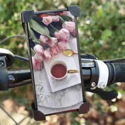 Fahrrad Handyhalterung Verstellbare Anti-Schock Lenker Handy Halterung Motorrad Scooter Handyhalter Fahrradlenker IPhone Huawei Samsung Xiaomi Retoo -Elektronikpunkt 077dfd39ee161bd39f29e4ddecd0bb71