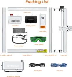 ATOMSTACK X30 PRO , Weltweit Erste 33W Optische Leistung Las Ergravur Maschine Graviermaschinen -Elektronikpunkt 083622dcec6f2fa4192304c59e824f7b