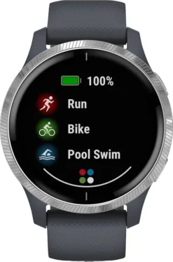 Garmin Venu Silver With Granite Blue Band -Elektronikpunkt 08b1c44fb3269745a0a3215dd7d86d00