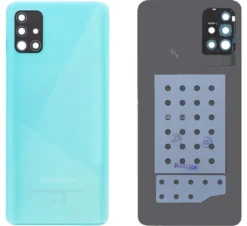 Original Samsung Galaxy A51 SM-A515F Akkudeckel Backcover Blau Blue Akzeptabel