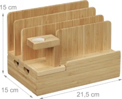 Relaxdays Ladestation Für Mehrere Geräte -Elektronikpunkt 0955cdad68120154778985e2d1daf847