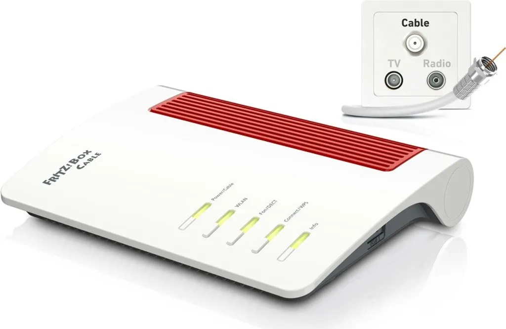 AVM FRITZ!Box 6660 Cable WLAN-Router Gigabit Ethernet Dual-Band (2,4 GHz/5 GHz) Weiß 7 AVM FRITZ!Box 6660 Cable WLAN-Router Gigabit Ethernet Dual-Band (2,4 GHz/5 GHz) Weiß – Bild 5