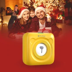 PeriPage Mini Pocket Etikettendrucker Labelprinter Thermodrucker Papierdrucker Mit Bluetooth-Verbindung + 3 Farbige Selbstklebende Thermorollen 56*30mm + 3 Rollen Weiß Thermopapier 57*30mm (Gelb) -Elektronikpunkt 0a5d763bd55134dfd5e8c5d9db31a911