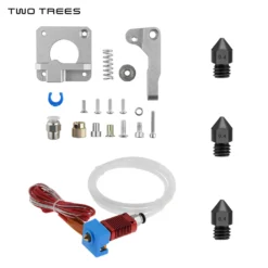 TWO TREES 3D-Druckerteile & Zubehoer Verbesserter Ganzmetall-Extruder Mit 24-V-Hotend-Kit Und 3-teiligen MK8-Duesen Aus Gehaertetem Stahl, Kompatibel Mit Creality Ender-3/Ender-3 Pro/Ender-3x/CR-10/Ender 3 V2/Ender 5/Pro / CR20 3D-Drucker -Elektronikpunkt 0a87acea33b2d58a96ebb872319b7d58