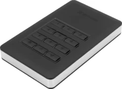 VERBATIM 2,5'' 2TB HDD Secure USB 3.1 Mit Tastatur-Zugriff