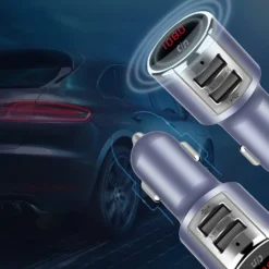 Forever TR-340 Bluetooth FM Transmitter Auto Radio Adapter Radio, Freisprecheinrichtung, 2 USB-Ports, Ladegerät Unterstützt -Elektronikpunkt 0dfa03263055e482264b60f70de72af9