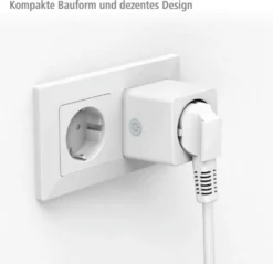 Hama WiFi-Steckdose, Klein Quadratisch, 3680W/16A, 3 St. -Elektronikpunkt 0e745df38436537b40a6b1f474ca7c51