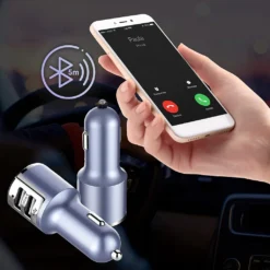 Forever TR-340 Bluetooth FM Transmitter Auto Radio Adapter Radio, Freisprecheinrichtung, 2 USB-Ports, Ladegerät Unterstützt -Elektronikpunkt 0e784692de54cc5498cce3b59b3116d7