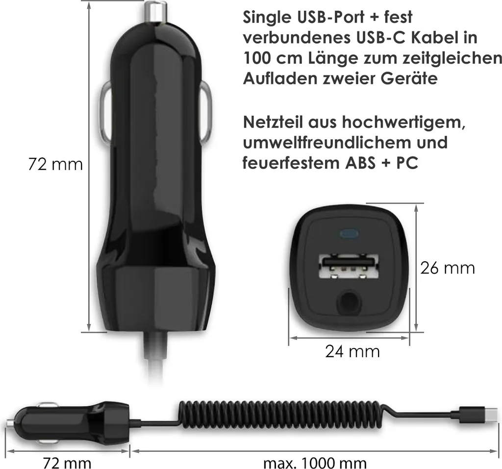 Auto Ladekabel Für Samsung Galaxy Z Flip S22 S21 FE Plus Ladegerät USB Typ C Kfz, Farbe:Schwarz, Smartphone:Samsung Galaxy Z Flip 4 8 Auto Ladekabel Für Samsung Galaxy Z Flip S22 S21 FE Plus Ladegerät USB Typ C Kfz, Farbe:Schwarz, Smartphone:Samsung Galaxy Z Flip 4 – Bild 6