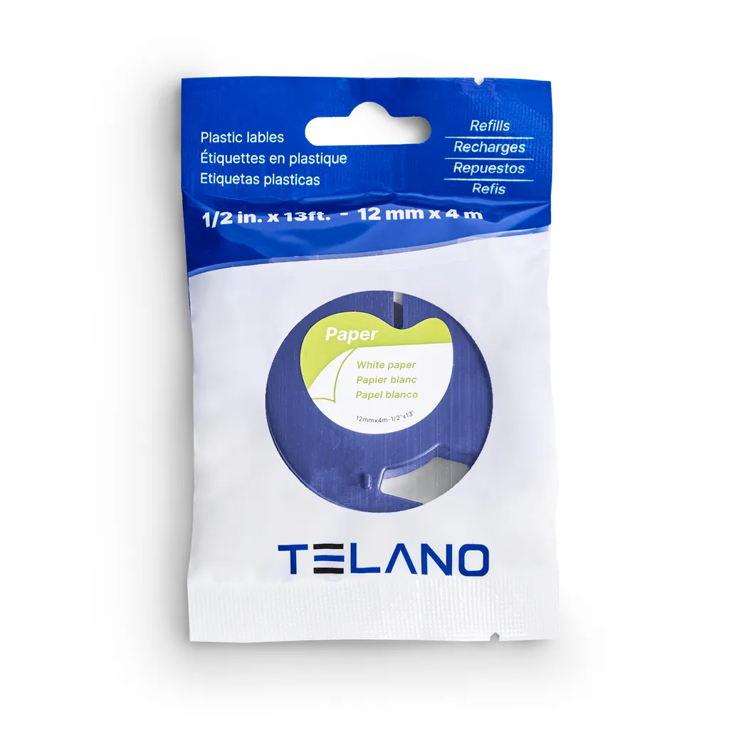 Telano® 3x Kompatibles Dymo Papieretikett 91200 Für Dymo LetraTag Etikettendrucker - Schwarz Auf Weiß - 12 Mm X 4 M - S0721510 Etikettierband 5 Telano® 3x Kompatibles Dymo Papieretikett 91200 Für Dymo LetraTag Etikettendrucker - Schwarz Auf Weiß - 12 Mm X 4 M - S0721510 Etikettierband – Bild 3