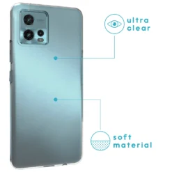 Motorola Moto G72 Hülle - Silikon - IMoshion Soft Case,Backcover - Transparent -Elektronikpunkt 0f9c4688526c2a0c2f07906941880498