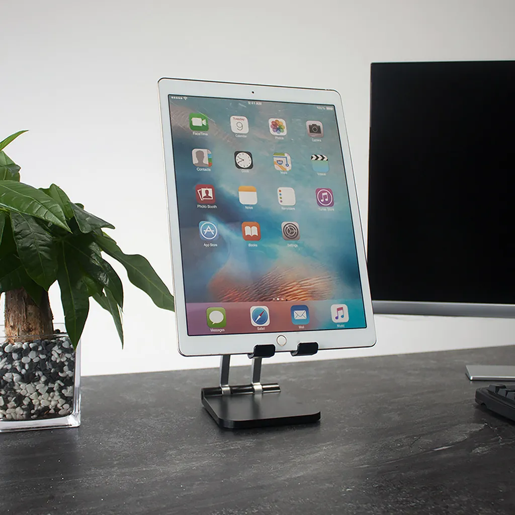 MidGard Faltbare Tischhalterung Für Smartphone Oder Tablet 4 MidGard Faltbare Tischhalterung Für Smartphone Oder Tablet – Bild 2