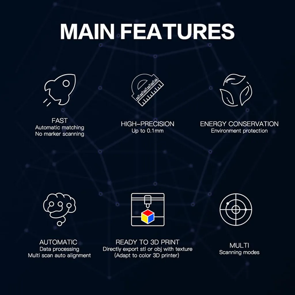 Creality Aktualisiert CR-Scan01 3D-Scanner 3D-Modellierungsscanner 10 Creality Aktualisiert CR-Scan01 3D-Scanner 3D-Modellierungsscanner – Bild 8