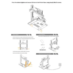 KINGROON KP5L 3D-Drucker FDM 300 X 300 X 330 Mm Druckgröße Titan-Extruder Doppel-Z-Aixs-Gewindespindel Mit Glasplattform Für 1,75 Mm Filament PLA/TPU/Holz -Elektronikpunkt 1056432be2bb7d4972b7395f8822cc97