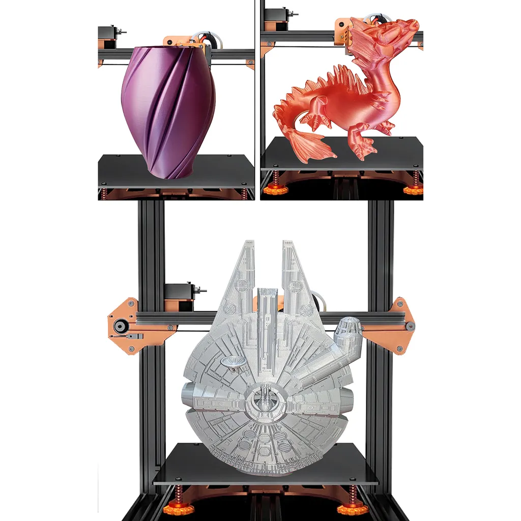 TEVOUP TORNADO 3D-Drucker 300 X 300 X 400 Mm Bauvolumen DIY Titan Extruder MK8 Düse 2,5 Zoll Touchscreen Für 1,75 Mm Filament PETG/PLA/PVA/Holz 8 TEVOUP TORNADO 3D-Drucker 300 X 300 X 400 Mm Bauvolumen DIY Titan Extruder MK8 Düse 2,5 Zoll Touchscreen Für 1,75 Mm Filament PETG/PLA/PVA/Holz – Bild 6