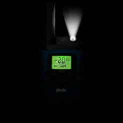 Alecto FR175 - Walkie Talkie Kinder - Funkgerät Bis Zu 7 Kilometer Reichweite Mit Taschenlampe, Blau/Schwarz -Elektronikpunkt 13c1686eca05d3748b7c943be33e858e