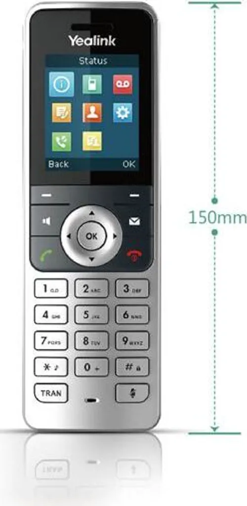 Yealink DECT Telefon W53P (Basis + Handset) 6 Yealink DECT Telefon W53P (Basis + Handset) – Bild 4