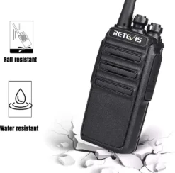 Retevis RT24V Freenet Funkgeräte Set, Professionelle PMR Funkgerät Großer Reichweite, Walkie Talkie Mit Headset 6-Wege-Ladegerät, 6 Kanäle Für Security, Polizei, Veranstaltung(6 Stück, Schwarz) -Elektronikpunkt 13ebfe3bb52817c70a83da34fe2eeaaf