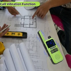 Retevis RA619 Walkie Talkie, Langstrecken Walkie Talkie Mit Bluetooth Headset, SOS Alarm, VOX, Taschenlampe, PMR446 2 Wege Radio Für Radfahren Im Freien (Grün, 3 Stück) Funkgeräte Set -Elektronikpunkt 142286ad07201ca0f075b0f6c83c3494