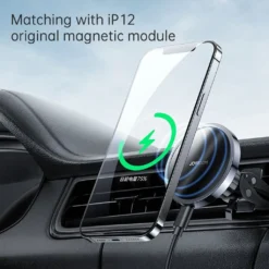 Joyroom JR-ZS240 Magnetisch Wireless Car KFZ Docking Station Ladegerät Für Apple IPhone 12 Serie -Elektronikpunkt 142a7a4bbc0fb69a4b981333674be2b3