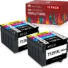 Toner Kingdom Tintenpatrone Kompatible Ersatz Für Epson 129XL T1295 T1291 T1292 T1293 T1294 Für Epson Workforce WF3520 Epson Stylus SX235W SX435W Epson Stylus Office BX305FW BX535WD (10Pack) -Elektronikpunkt 14c741f2443a359c84cddf2c1b031105