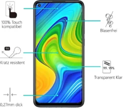 Panzerglas Für Xiaomi Mi 10T / 10T Pro Glas Folie Displayschutz Schutzfolie -Elektronikpunkt 14fa2976fa76b07221429efcb7ef538a