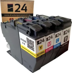 BROTHER LC-3217 / 3219XL CMYK Multipack - Recycelte Originalpatronen Mit 100% Funktionsgarant.ie Vom Druckerexperten - Drucken Wie Mit Original Nur Günst.iger Und Nachhaltiger - Inklusive Support-Hotline