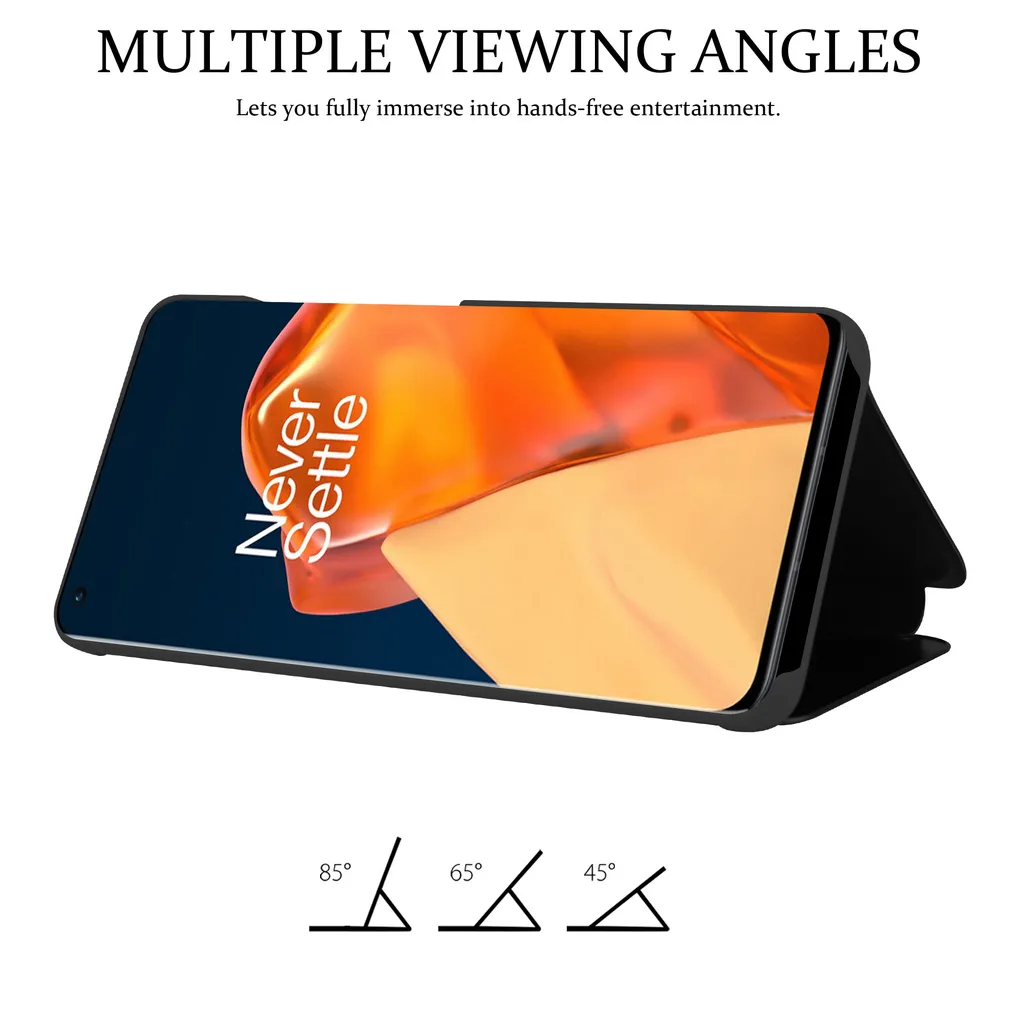 Cadorabo Handyhülle Für OnePlus 9 PRO In Schwarz Cover Backcover Schutzhülle Book Case Booklet 7 Cadorabo Handyhülle Für OnePlus 9 PRO In Schwarz Cover Backcover Schutzhülle Book Case Booklet – Bild 5