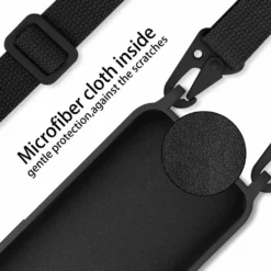 Cadorabo Schutzhülle Für Apple IPhone 11 Hülle In Schwarz Handykette Etui Längenverstellbar Kordel Band -Elektronikpunkt 16160999aa95eb73076009a3bc33db32