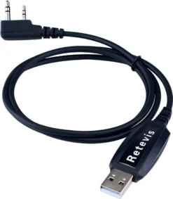 Retevis Programmierkabel Kompatibel Mit Walkie Talkie RT3 RT3S TYT MD-380 DMR Funkgeräte (1 STK.)