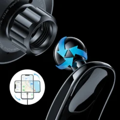 Joyroom 15W Magnetisches Kabelloses Ladegerät Für Smartphones Mit MagSafe Schwarz (JR-ZS240) -Elektronikpunkt 1698fea96d8e06c27ed267bc1b735e62