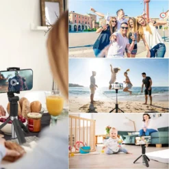 Selfie Stick 3 In 1 Bluetooth Selfie Stick Stativ 360° Rotation Monopod Teleskop Selfiestick -Elektronikpunkt 16c914e525fe670959e1adf10edd4b1d