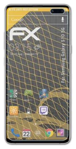AtFoliX FX-Antireflex 3x Schutzfolie Kompatibel Mit Samsung Galaxy S10 5G Panzerfolie -Elektronikpunkt 17318fd6af6be376eeedcecd7e02f656