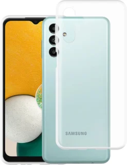 Cazy Silikon Hülle Kompatibel Mit Samsung Galaxy A13 5G - Soft TPU Schutz - Transparant
