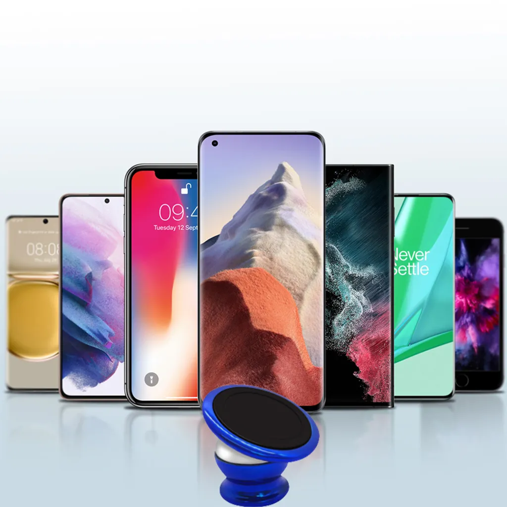 Auto Handyhalterung Magnet 360° Drehbar Silikonschutz KFZ Halterung 4,5–6,5Zoll Smartphone Universal Handyhalter Samsung LG IPhone Huawei Blau Retoo 7 Auto Handyhalterung Magnet 360° Drehbar Silikonschutz KFZ Halterung 4,5–6,5Zoll Smartphone Universal Handyhalter Samsung LG IPhone Huawei Blau Retoo – Bild 5