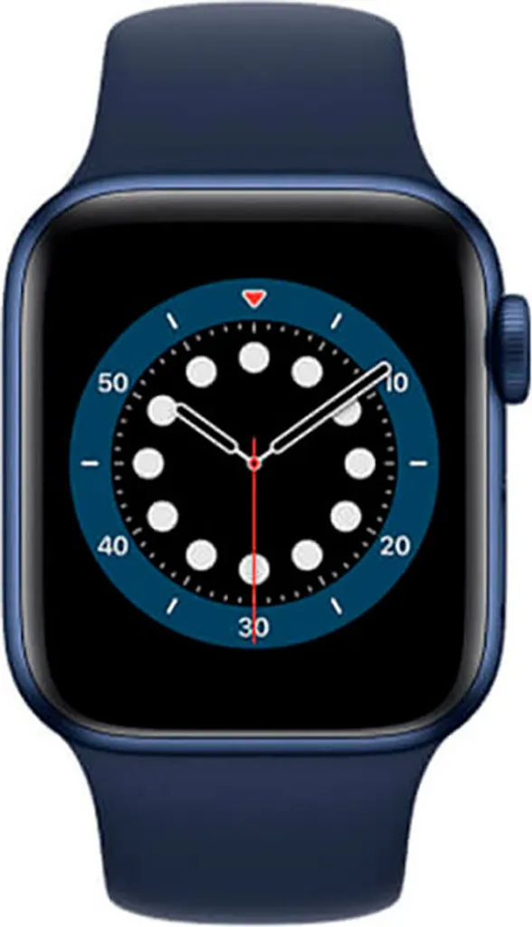 Apple Watch Series 6 GPS 40mm Aluminium Blue Sportarmband Dunkelmarine 4 Apple Watch Series 6 GPS 40mm Aluminium Blue Sportarmband Dunkelmarine – Bild 2