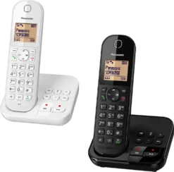 Panasonic Festnetztelefon KX-TGC420, Anrufbeantworter, Farbe: Schwarz -Elektronikpunkt 1ae0394da7806d4f44d3ccd138b38667