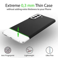 NALIA Extrem Dünnes Hardcase Kompatibel Mit Samsung Galaxy S22 Hülle, 0,3mm Schlank Ultra-Dünn Matt Anti-Fingerabdruck Kratzfest Leicht, Ultra-Slim Cover Schutzhülle Case, Farbe:Schwarz 11 NALIA Extrem Dünnes Hardcase Kompatibel Mit Samsung Galaxy S22 Hülle, 0,3mm Schlank Ultra-Dünn Matt Anti-Fingerabdruck Kratzfest Leicht, Ultra-Slim Cover Schutzhülle Case, Farbe:Schwarz -Elektronikpunkt 1c1de3eff9dd2263ac4b137c692a2fc8