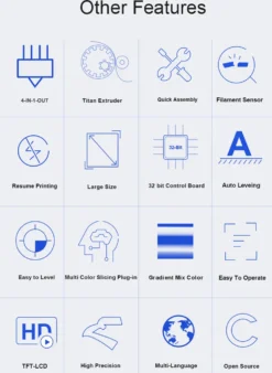 3D Drucker ZONESTAR Z8PM4 PRO FDM 300 X 300 X 400 Mm Baubereich 4-IN-1-OUT Ganzmetall-Extruder Mix-Farbdruck Mit 4,3-Zoll-TFT-LCD-Unterstützung Automatische Filamenterkennung Hohe Präzision Für PLA/PLA+/PETG 1,75-mm-Filament Kompatibel Mit Windows/Mac Betriebssystem/Linux-System -Elektronikpunkt 1ce799e8fc8e1cc01044685ab6aa3b15