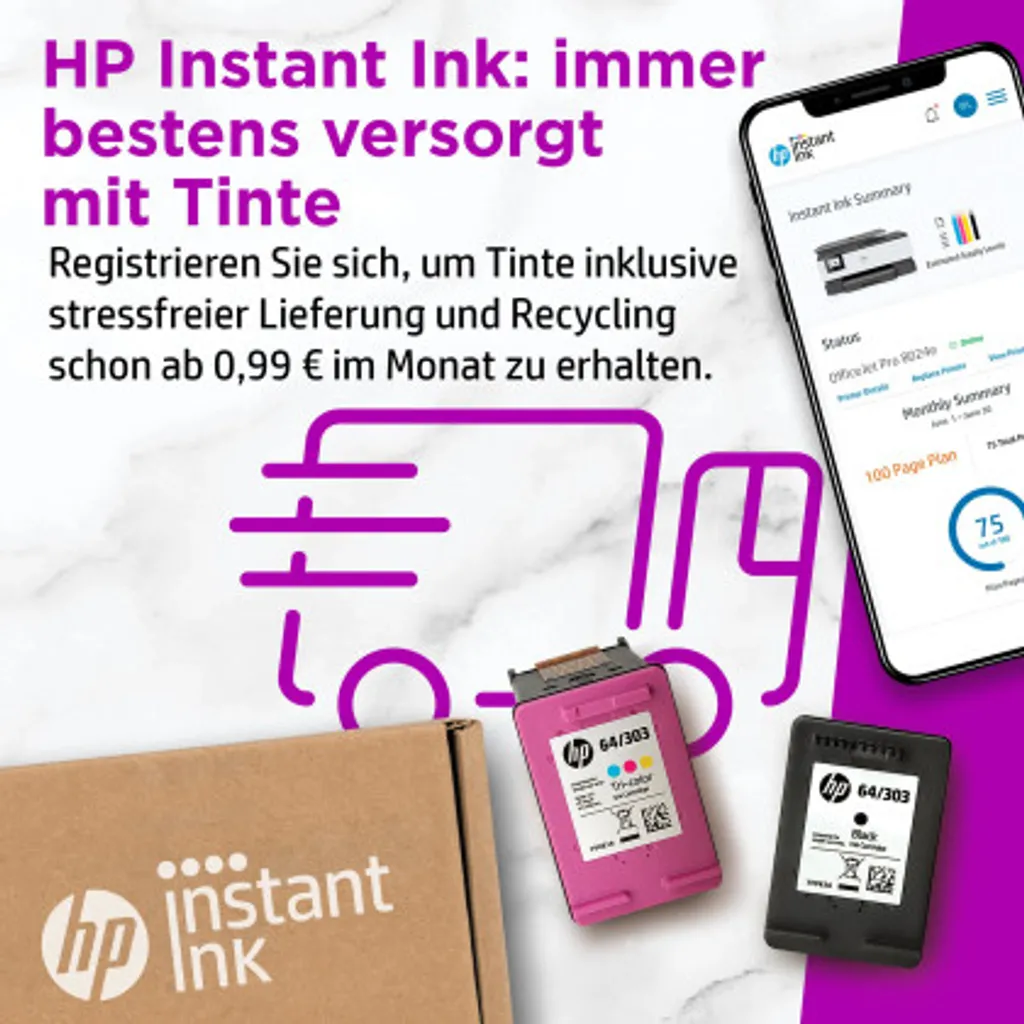 HP 4-in-1 Multifunktionsdrucker OfficeJet Pro 8024e 13 HP 4-in-1 Multifunktionsdrucker OfficeJet Pro 8024e – Bild 11