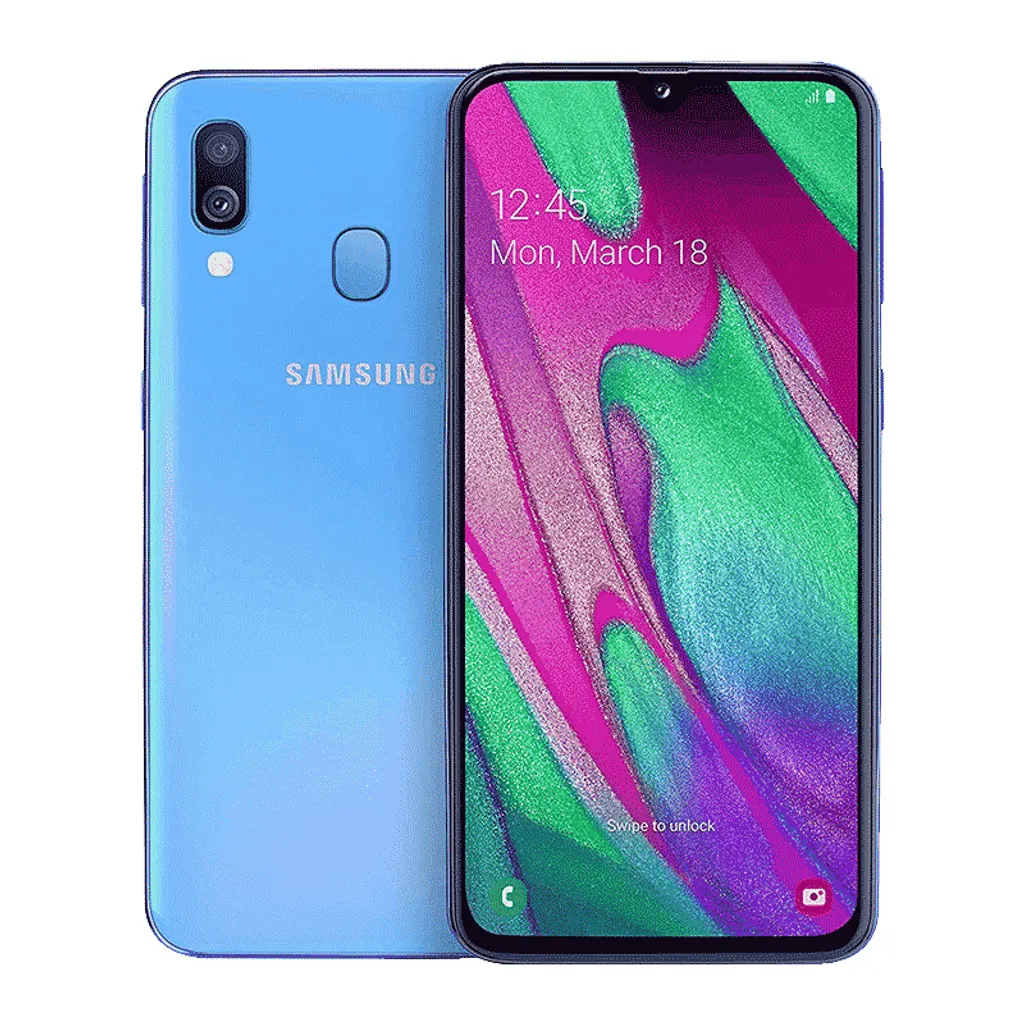 Samsung Smartphone 15cm (5,9 Zoll) A405F Galaxy A40, LTE, 64GB Speicher, Farbe: Blau 10 Samsung Smartphone 15cm (5,9 Zoll) A405F Galaxy A40, LTE, 64GB Speicher, Farbe: Blau – Bild 8