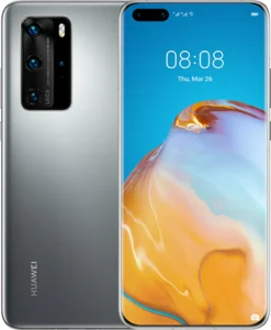 Huawei Smartphone P40 Pro 16,7cm (6,58 Zoll), 8GB RAM, 256GB Speicher, 50MP Kamera, Farbe: Silber -Elektronikpunkt 1dcac225154fb13b7d0215085e97901d