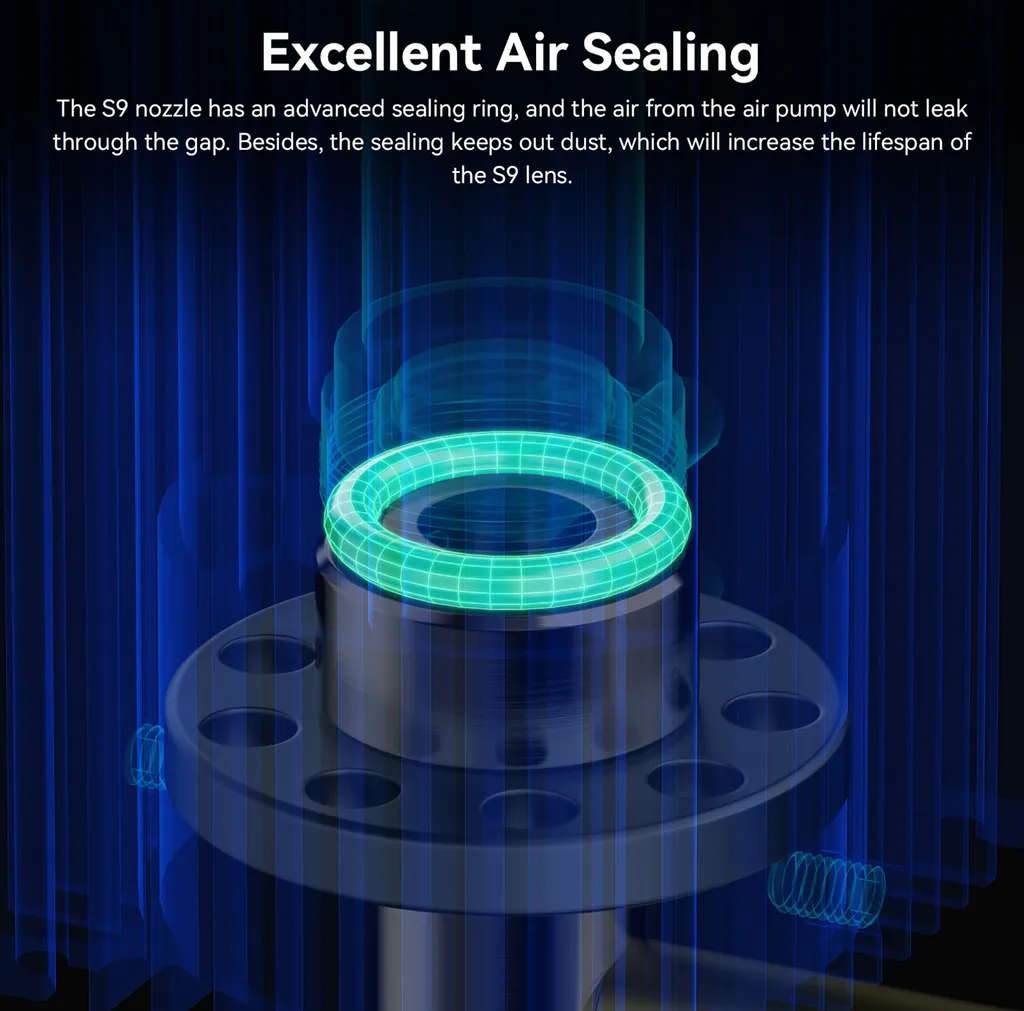 SCULPFUN Air Assist Nozzle Kit (mit 220V, 30L/Min Luftunterstützung), Für S9 90W SCULPFUN Graviermaschinen,5W Optischer Leistung Gravier Maschine(EU Plug) 12 SCULPFUN Air Assist Nozzle Kit (mit 220V, 30L/Min Luftunterstützung), Für S9 90W SCULPFUN Graviermaschinen,5W Optischer Leistung Gravier Maschine(EU Plug) – Bild 10