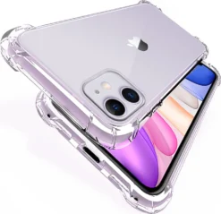 Schlanke IPhone 11-Hülle Schutzhülle Transparent / Stoßfest / Stylisch / Schlank / Unterstützt Kabelloses Laden / Hochwertiges Material